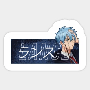 Lance crown | mashle Sticker